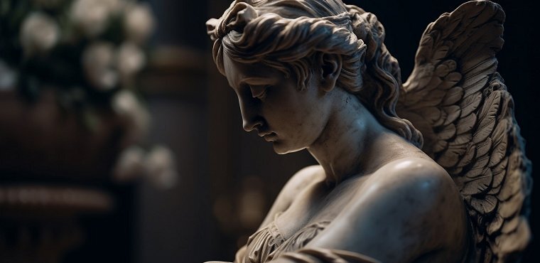 praying-woman-mourns-iconic-sculpture-outdoors-generated-by-ai